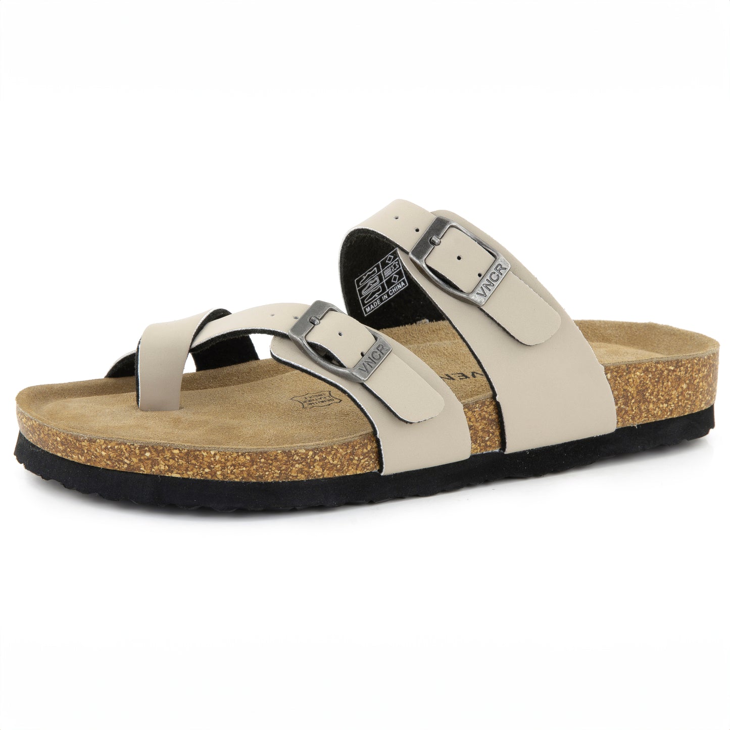 Arena Women's Cork Footbed Double Strap Thong Sandals