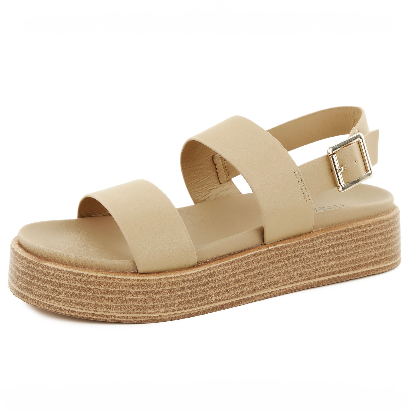 Hailey Platform Slingback Strap Sandals